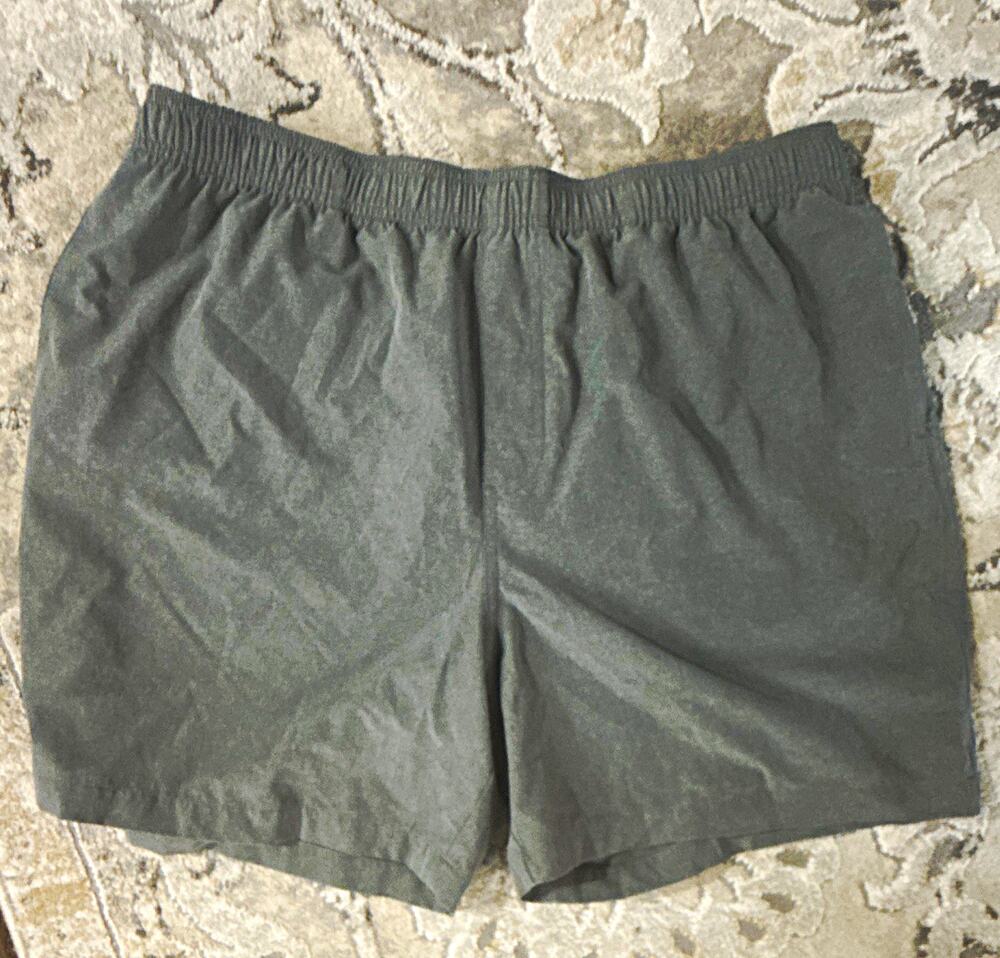 Chubbies Men’s Gray Athletic Shorts XL 5.5" Inseam Drawstring Pockets